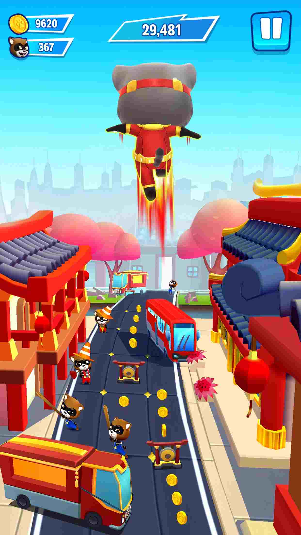 Download Talking Tom Hero Dash MOD